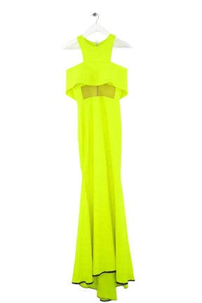 Robe Alex Perry Jaune en Polyester, taille S - Seconde Main