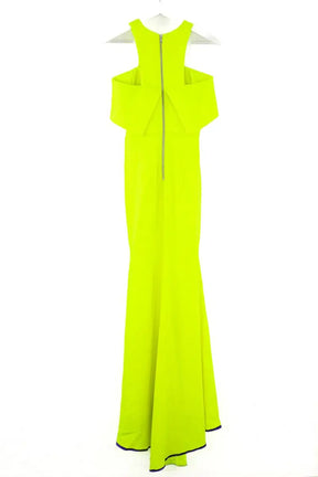 Robe Alex Perry Jaune en Polyester