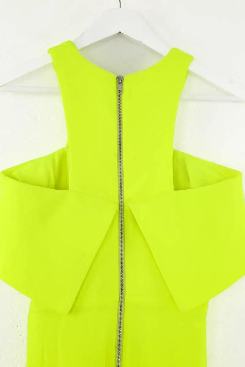 Robe Alex Perry Jaune en Polyester