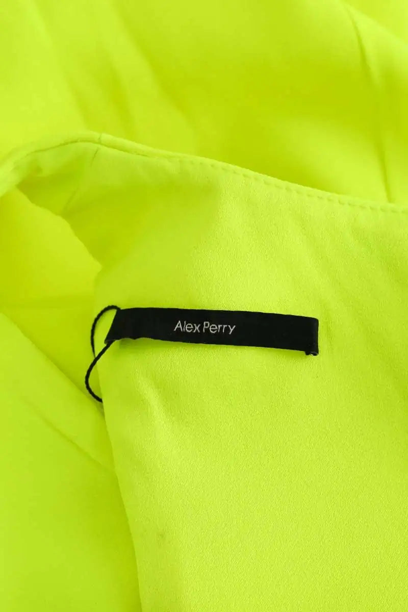 Robe Alex Perry Jaune en Polyester