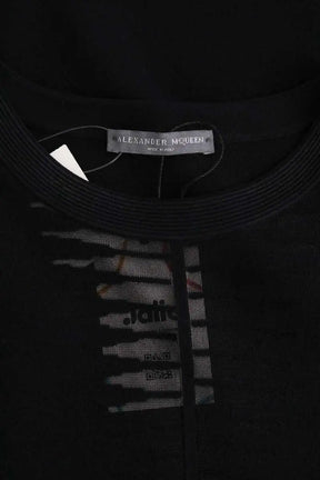 Robe Alexander McQueen Noir en Viscose