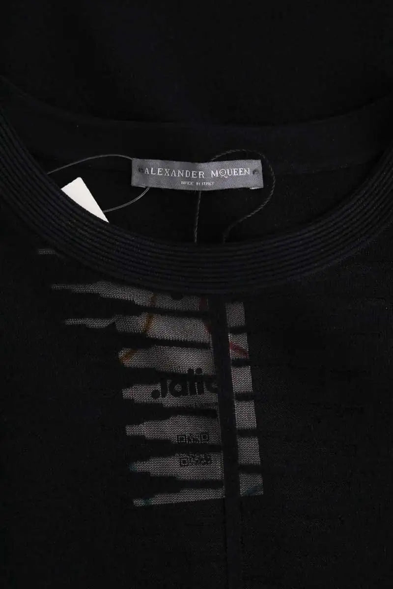 Robe Alexander McQueen Noir en Viscose
