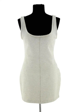 Robe Alexander Wang Gris en Coton, taille M - Seconde Main