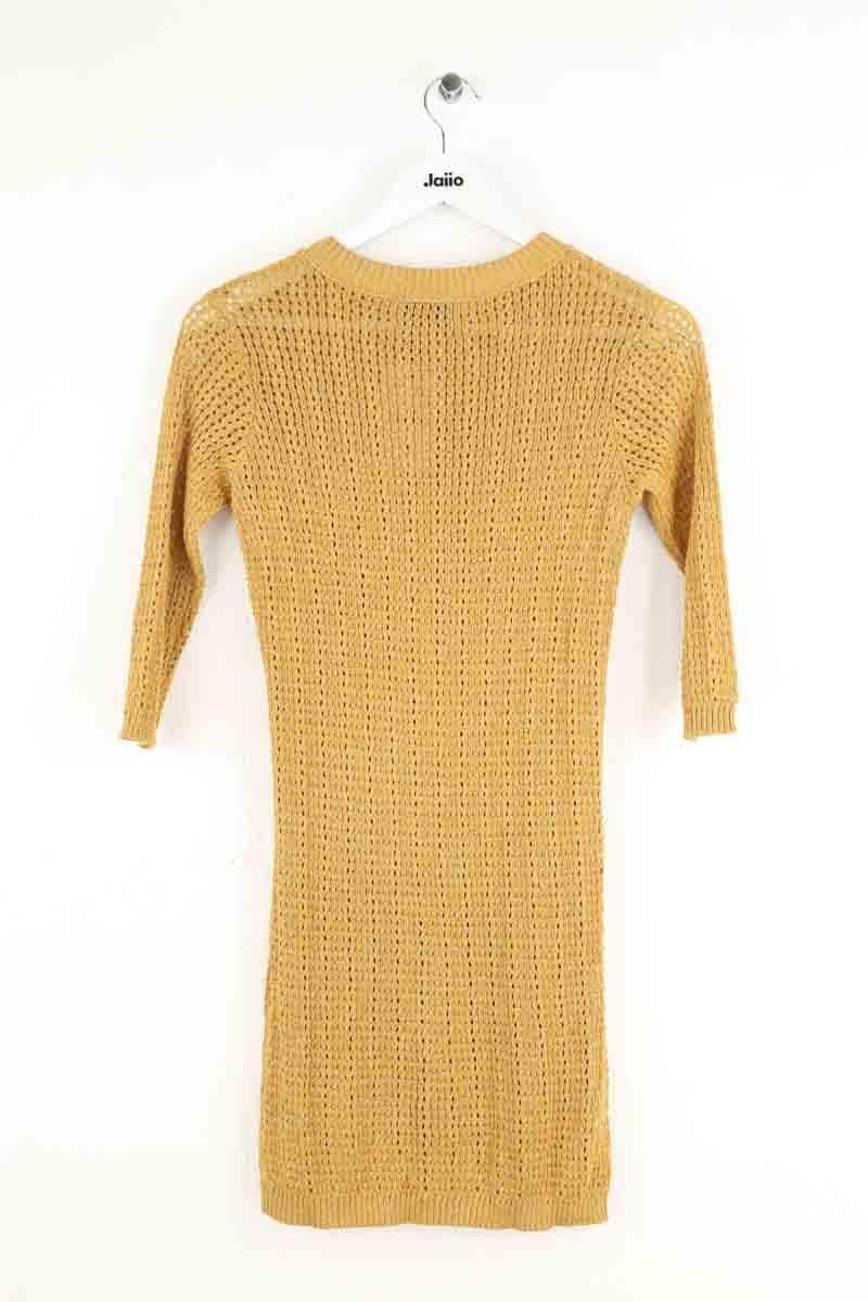 Robe Alexandra Golovanoff Doré en Viscose