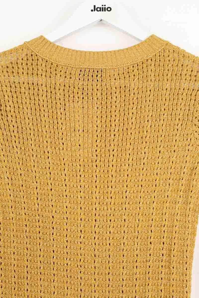 Robe Alexandra Golovanoff Doré en Viscose