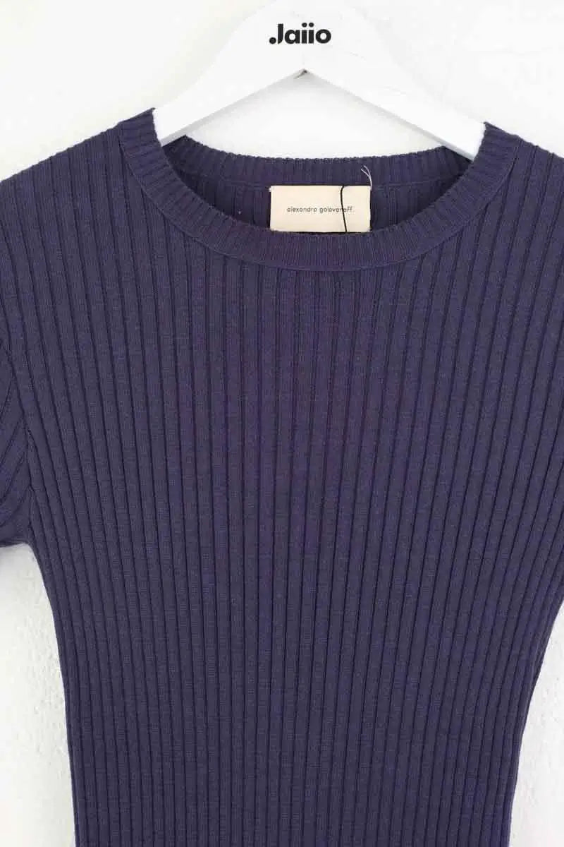Robe Alexandra Golovanoff Violet en Coton