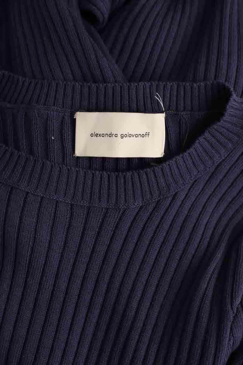 Robe Alexandra Golovanoff Violet en Coton