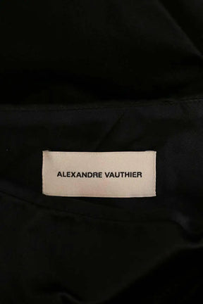 Robe Alexandre Vauthier Noir en Viscose