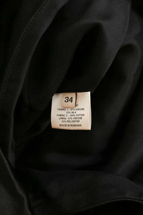 Robe Alexandre Vauthier Noir en Viscose