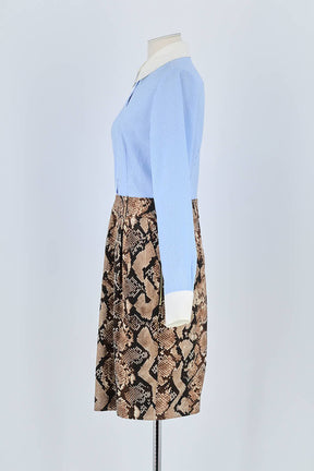 Robe Altuzarra Bleu en Polyester