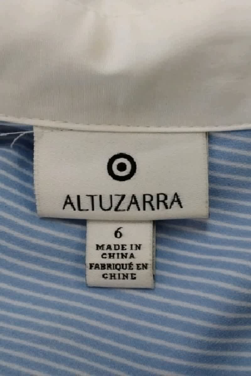 Robe Altuzarra Bleu en Polyester