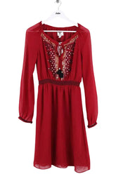 Robe Altuzarra Bordeaux en Synthétique, taille M - Seconde Main
