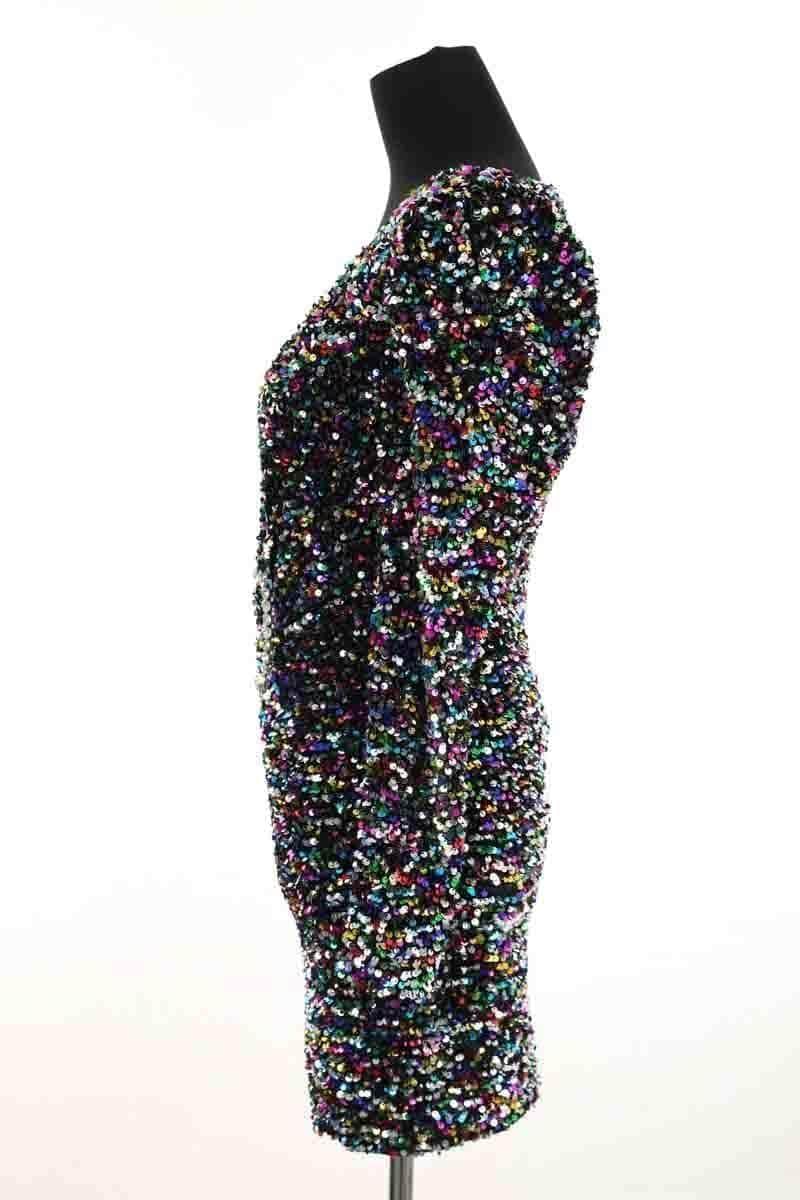 Robe Amen Velvet sequin dress Multicolore en Synthétique