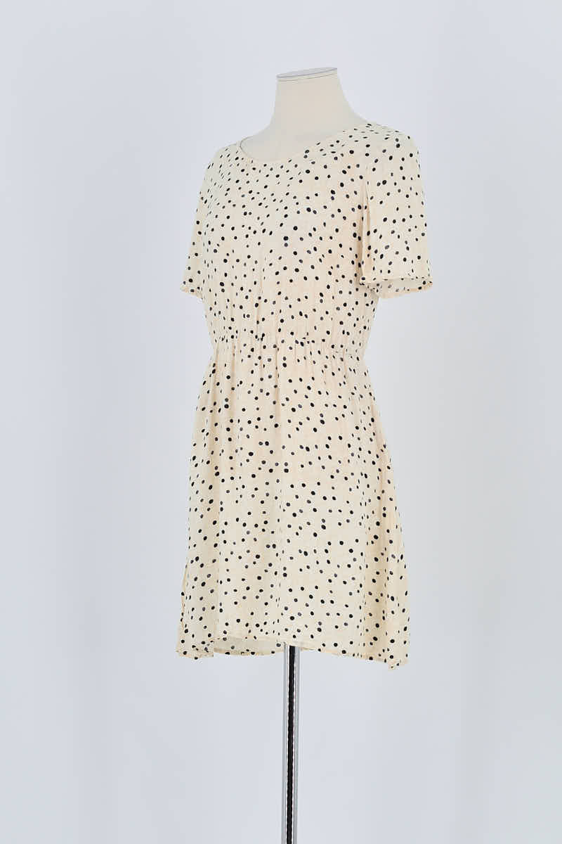 Robe American Vintage Beige en Viscose