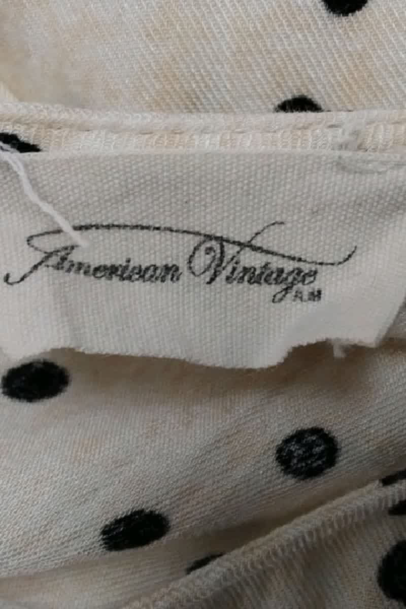 Robe American Vintage Beige en Viscose