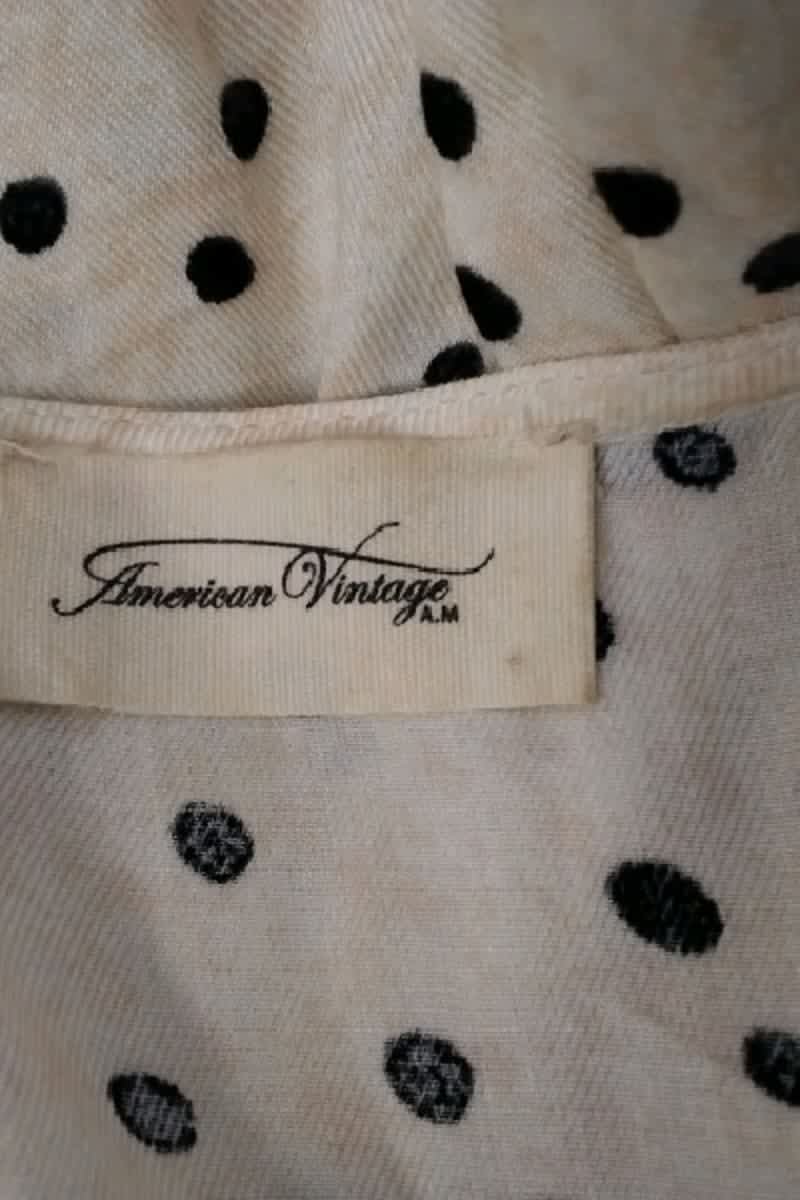 Robe American Vintage Beige en Viscose