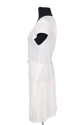 Robe American Vintage Blanc en Coton