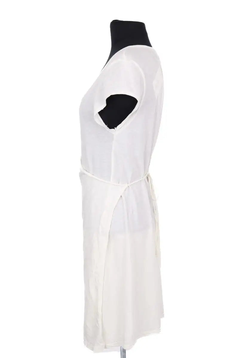 Robe American Vintage Blanc en Coton