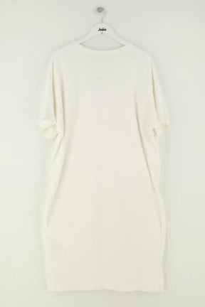 Robe American Vintage Blanc en Coton