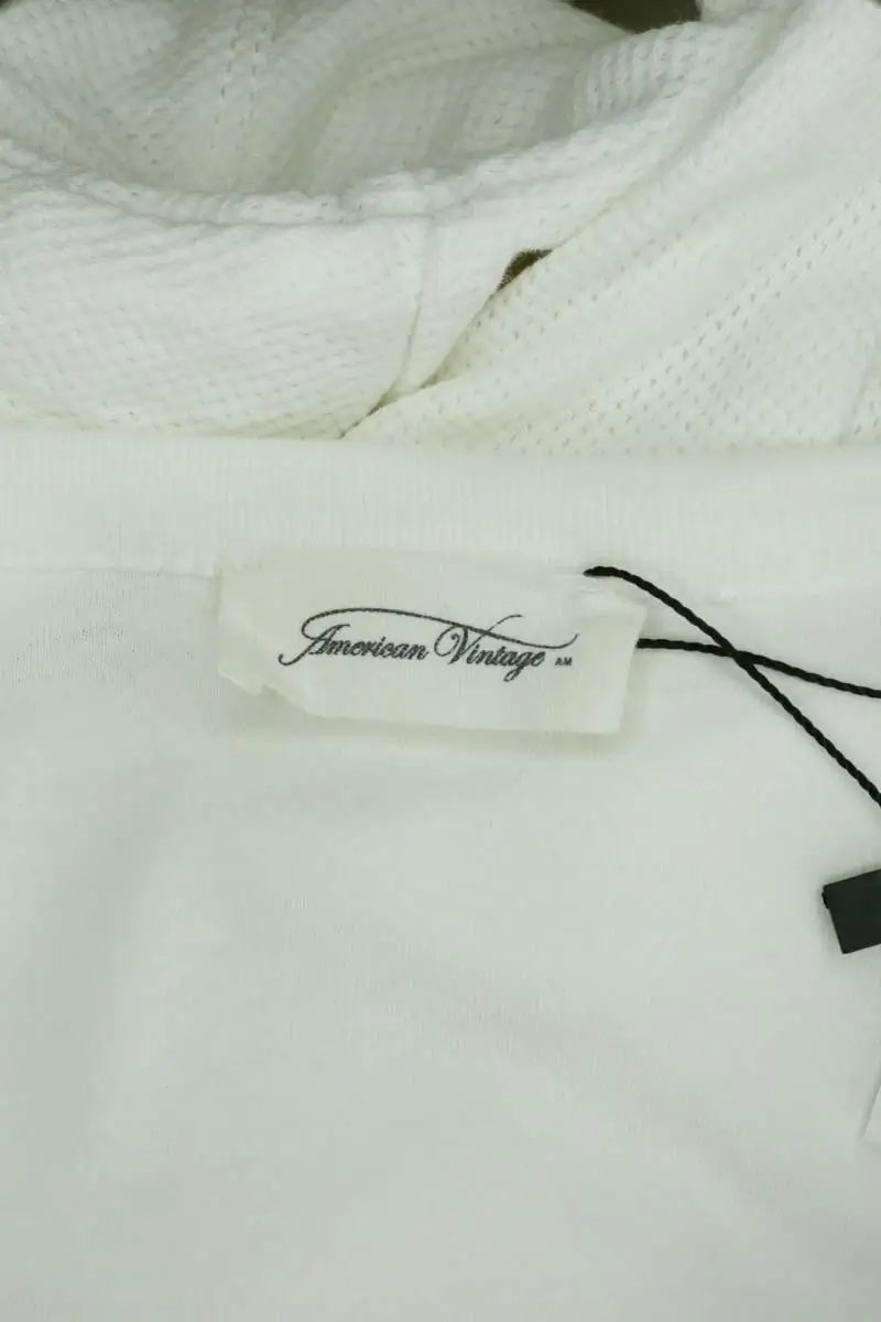Robe American Vintage Blanc en Coton