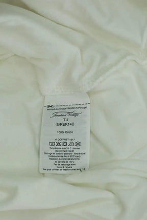 Robe American Vintage Blanc en Coton