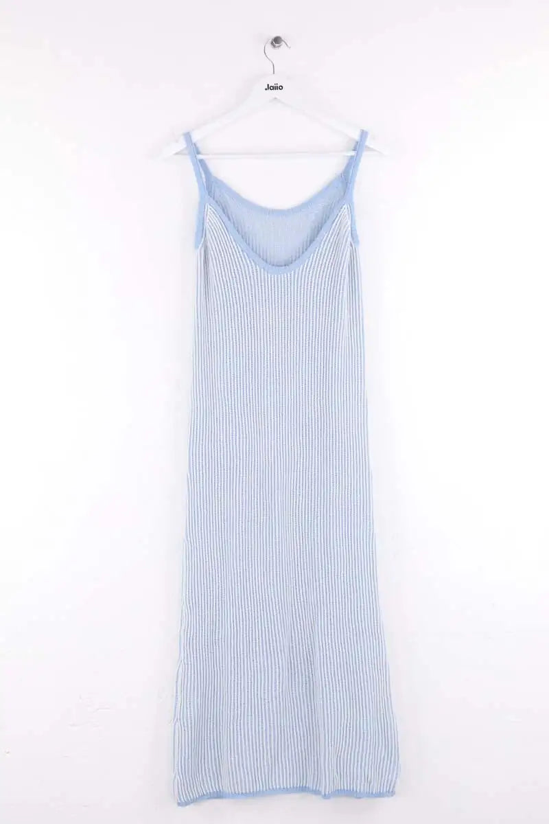 Robe American Vintage Bleu en Coton