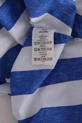Robe American Vintage Bleu en Coton