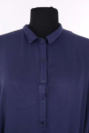 Robe American Vintage Bleu en Viscose