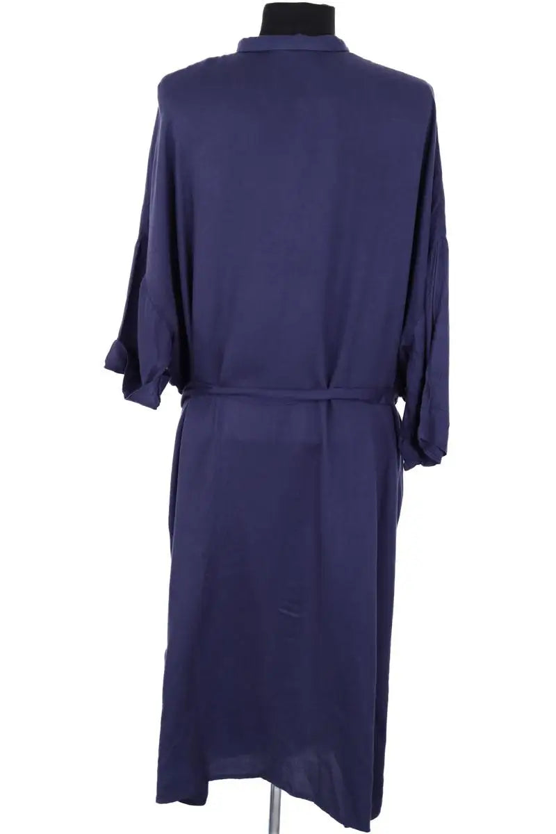 Robe American Vintage Bleu en Viscose