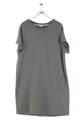 Robe American Vintage Gris en Coton, taille L - Seconde Main
