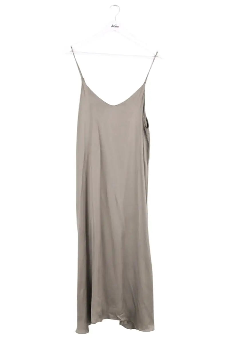 Robe American Vintage Kaki en Viscose, taille M - Seconde Main