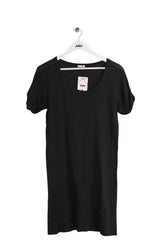 Robe American Vintage Noir en Coton, taille S - Seconde Main