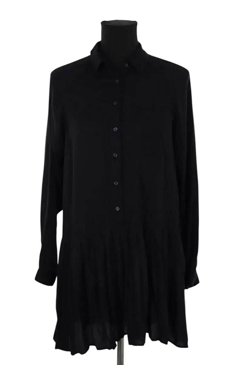 Robe American Vintage Noir en Viscose, taille S - Seconde Main