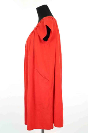 Robe American Vintage Rouge en Coton