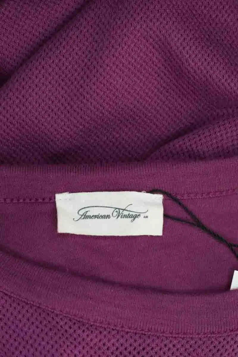 Robe American Vintage Violet en Coton