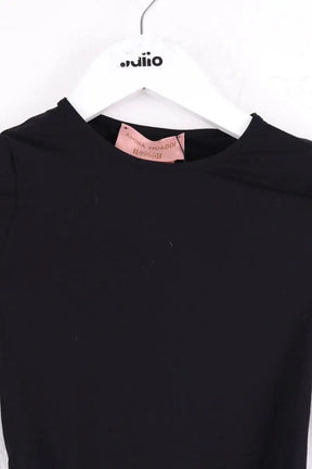 Robe Amina Muaddi Noir en Synthétique
