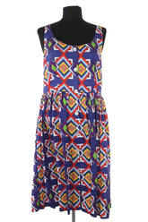 Robe AML Paris Bleu en Coton, taille S - Seconde Main