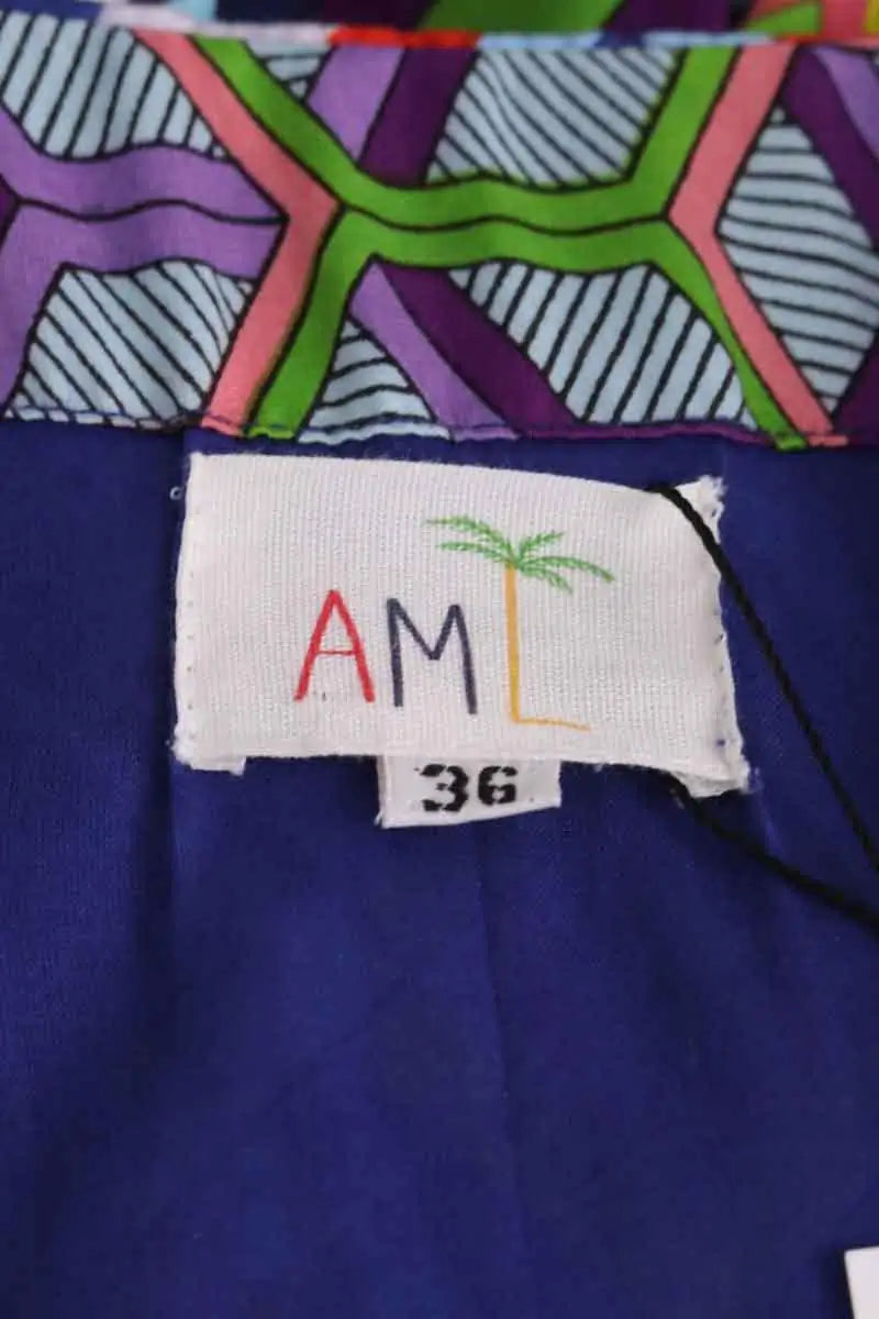Robe AML Paris Bleu en Coton