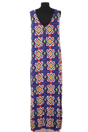 Robe AML Paris Bleu en Soie