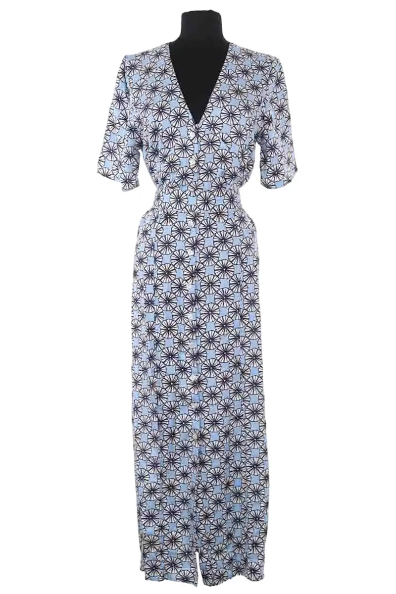 Robe AML Paris Bleu en Synthétique, taille M - Seconde Main