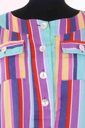 Robe AML Paris Multicolore en Coton