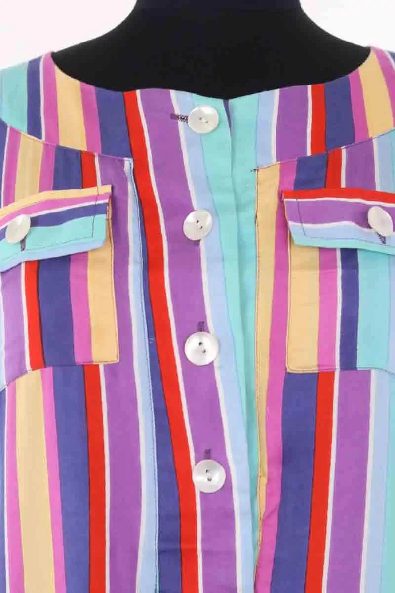 Robe AML Paris Multicolore en Coton
