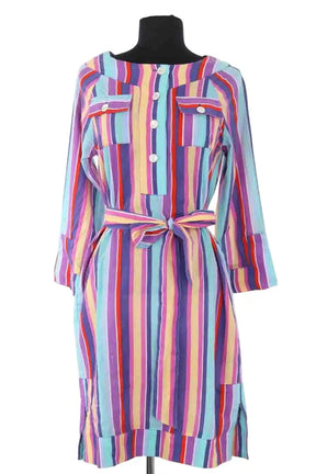Robe AML Paris Multicolore en Coton, taille S - Seconde Main