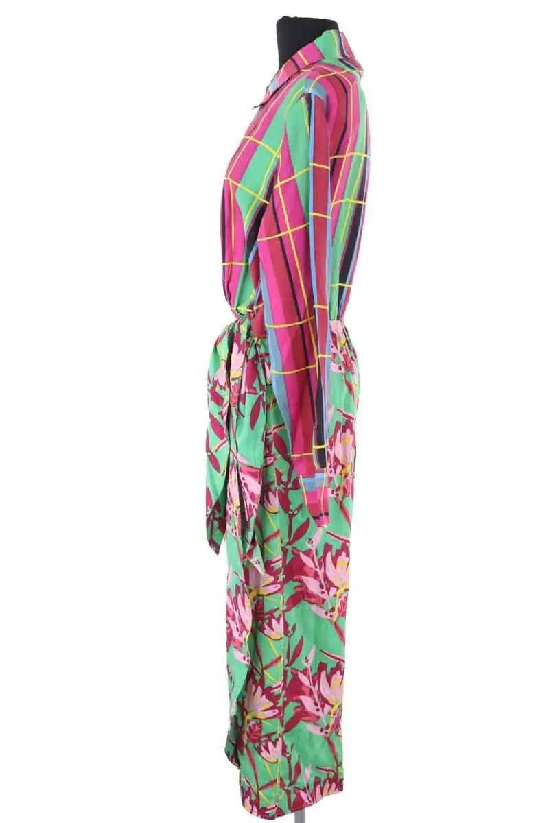 Robe AML Paris Multicolore en Soie