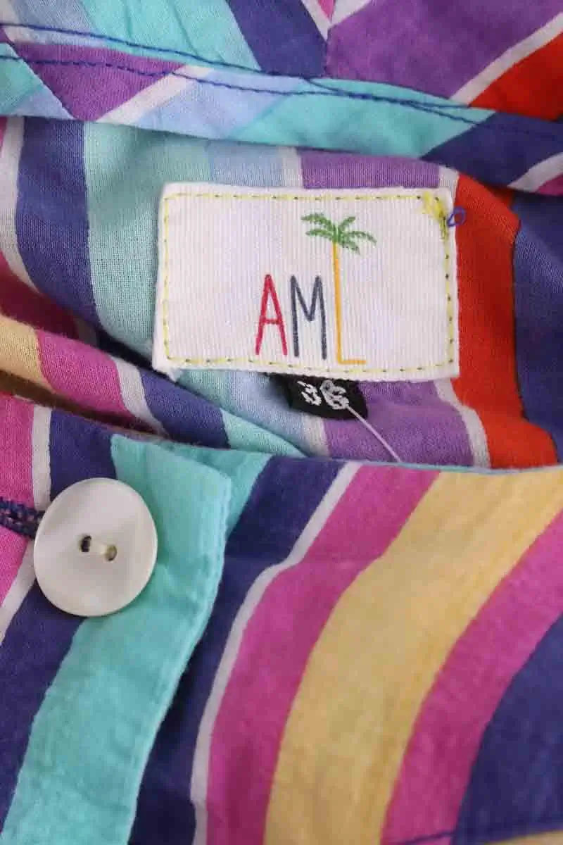 Robe AML Paris Multicolore en Soie