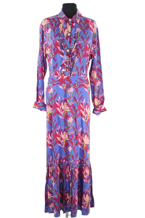 Robe AML Paris Multicolore en Soie, taille XL - Seconde Main