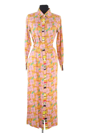 Robe AML Paris Multicolore en Synthétique, taille L - Seconde Main