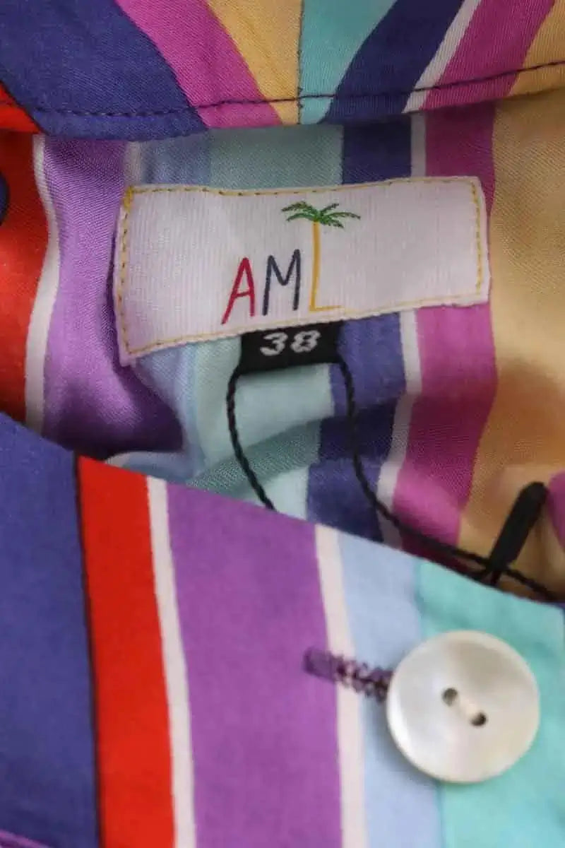 Robe AML Paris Multicolore en Synthétique