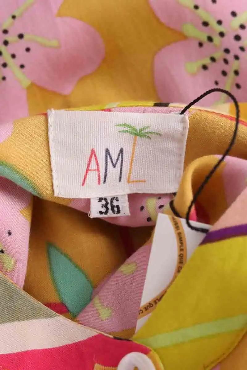 Robe AML Paris Multicolore en Synthétique