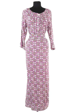 Robe AML Paris Violet en Soie, taille M - Seconde Main